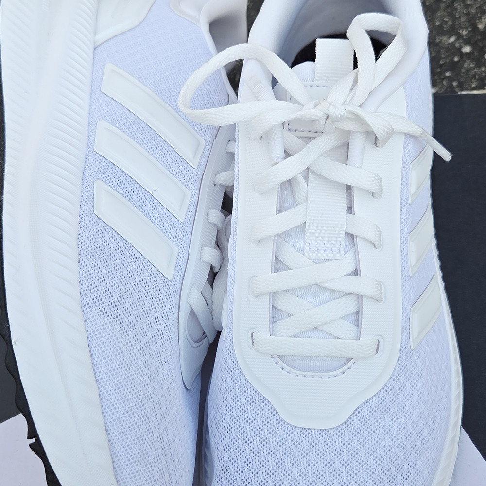 Adidas White Running Sneakers - Clean All-White Design
